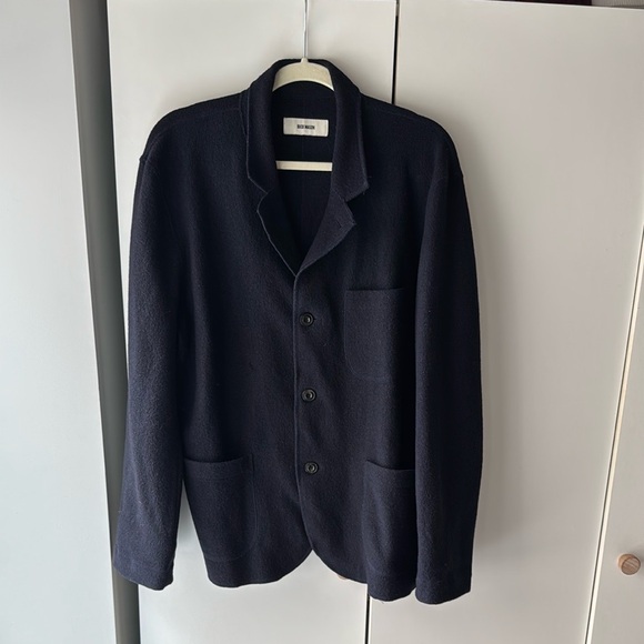 Buck Mason Felted Wool Chore Utility Jacket Coat - Picture 1 of 12